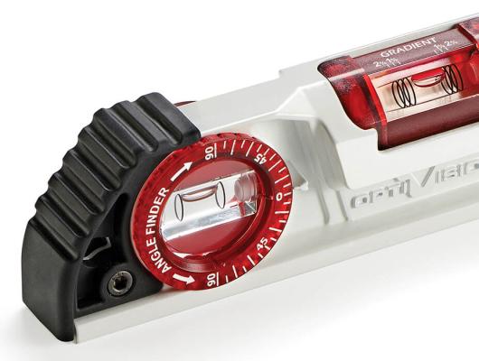 KAPRO Torpedo vaterpas 25 cm støbt aluminium med OPTIVISION og magnet